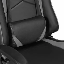 Bürostuhl - schwarz-grau - Lederoptik -Günstiges Büro Geschäft 9003313200 03 1600Wx1600H