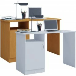 Computertisch DESAS - weiß - 115 cm -Günstiges Büro Geschäft 9003415800 04 1600Wx1600H