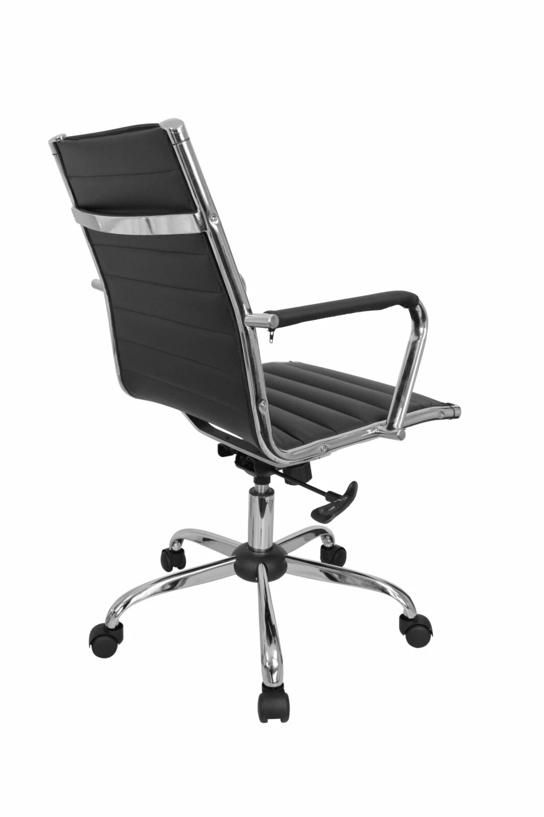 Bürostuhl - schwarz - höhenverstellbar 4 Bürostuhl - schwarz - höhenverstellbar – Bild 2