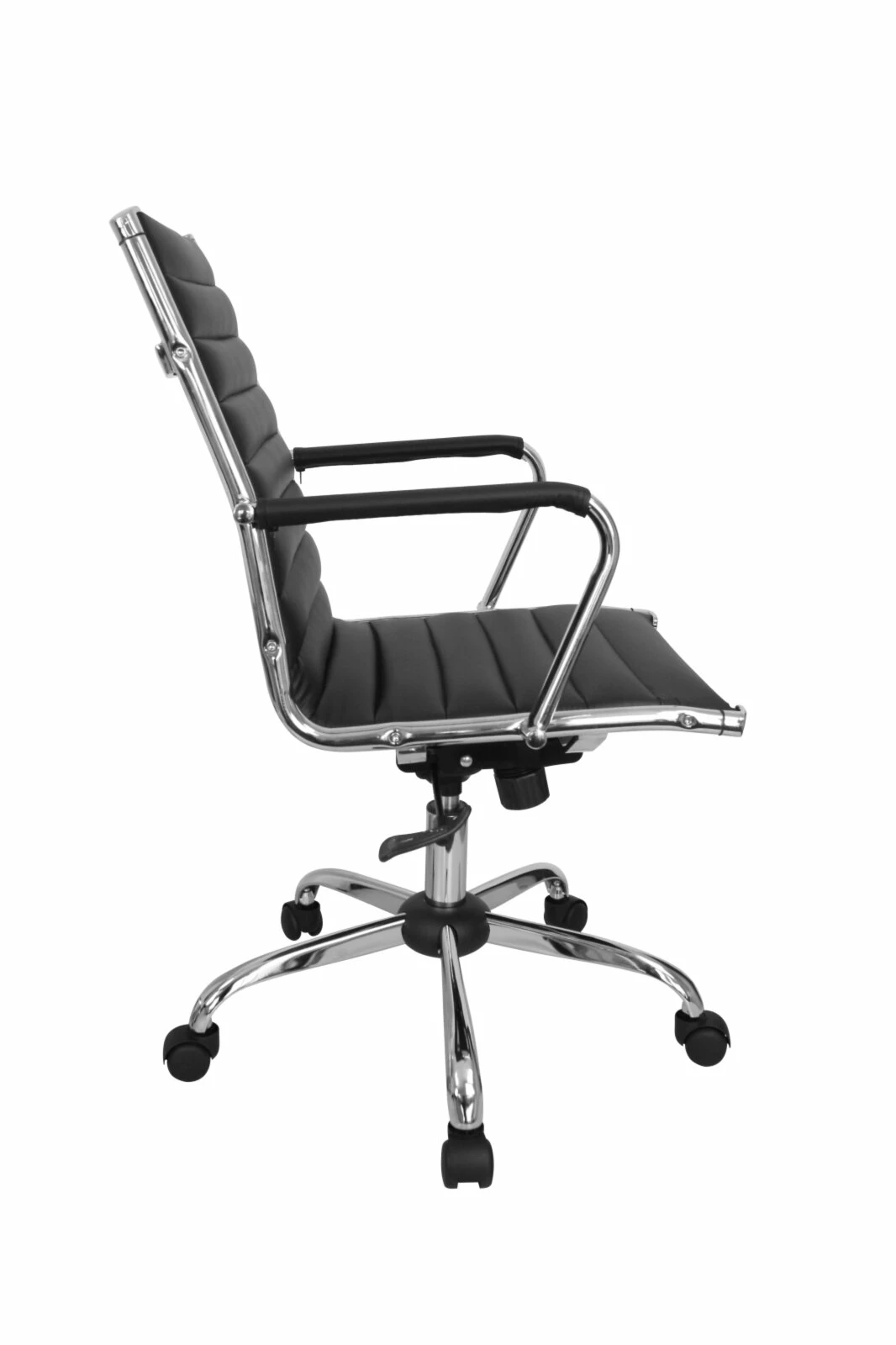 Bürostuhl - schwarz - höhenverstellbar 5 Bürostuhl - schwarz - höhenverstellbar – Bild 3