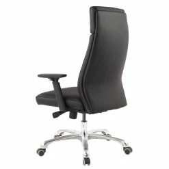 Bürostuhl - schwarz - Leder -Günstiges Büro Geschäft 9003500900 02 1600Wx1600H