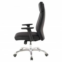 Bürostuhl - schwarz - Leder -Günstiges Büro Geschäft 9003500900 03 1600Wx1600H