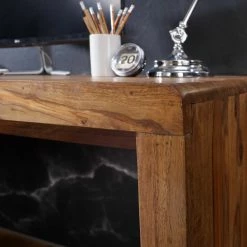 Schreibtisch - Sheesham massiv - 180x90 cm -Günstiges Büro Geschäft 9003546500 03 1600Wx1600H