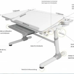 Schreibtisch COMFORTLINE - grau - höhenverstellbar -Günstiges Büro Geschäft 9003566900 03 1600Wx1600H