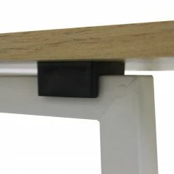 Schreibtisch - weiß-holzfarben - klappbar -Günstiges Büro Geschäft 9003874000 03 1600Wx1600H