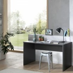 Schreibtisch LONDON - anthrazit - 140x65 cm -Günstiges Büro Geschäft 9004071000 03 1600Wx1600H