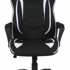 Gaming-Drehstuhl - schwarz-weiß - Wippmechanik -Günstiges Büro Geschäft 9004220700 03 1600Wx1600H