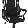 Gaming-Drehstuhl - schwarz-weiß - Wippmechanik -Günstiges Büro Geschäft 9004220700 1600Wx1600H