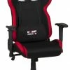 Gaming-Stuhl - schwarz-rot - höhenverstellbar