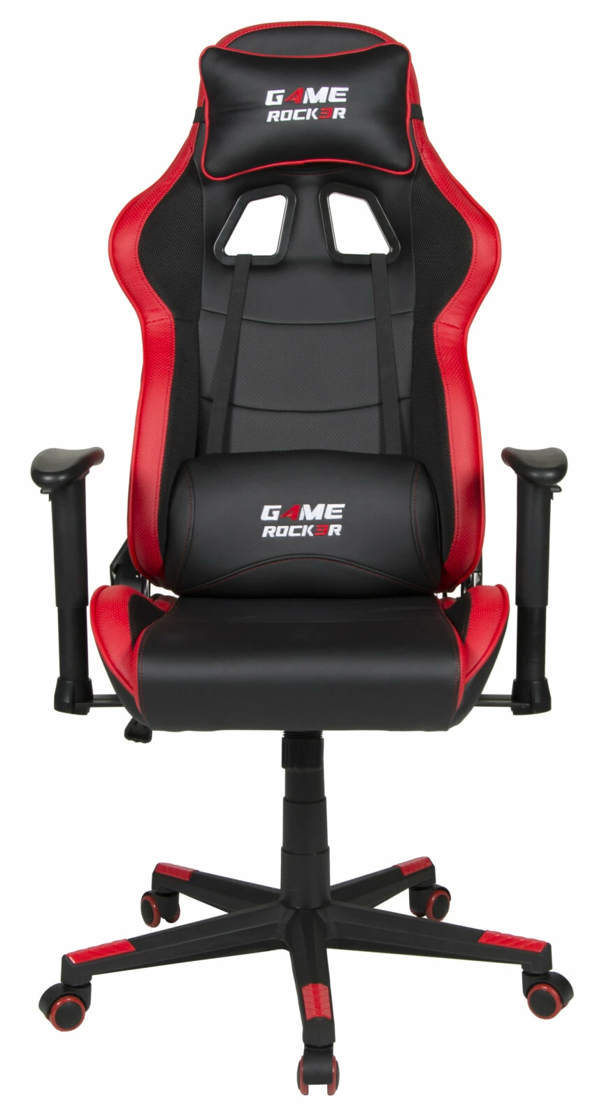 Gaming-Stuhl - schwarz-rot - höhenverstellbar 6 Gaming-Stuhl - schwarz-rot - höhenverstellbar – Bild 4