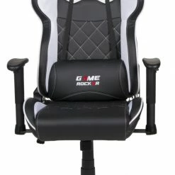 Gaming-Stuhl - schwarz-weiß - höhenverstellbar -Günstiges Büro Geschäft 9004221200 04 1600Wx1600H