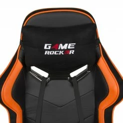 Gaming-Drehstuhl - schwarz-orange - inklusive Kissen 8 Gaming-Drehstuhl - schwarz-orange - inklusive Kissen -Günstiges Büro Geschäft 9004221500 03 1600Wx1600H