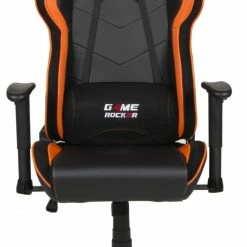 Gaming-Drehstuhl - schwarz-orange - inklusive Kissen 9 Gaming-Drehstuhl - schwarz-orange - inklusive Kissen -Günstiges Büro Geschäft 9004221500 04 1600Wx1600H