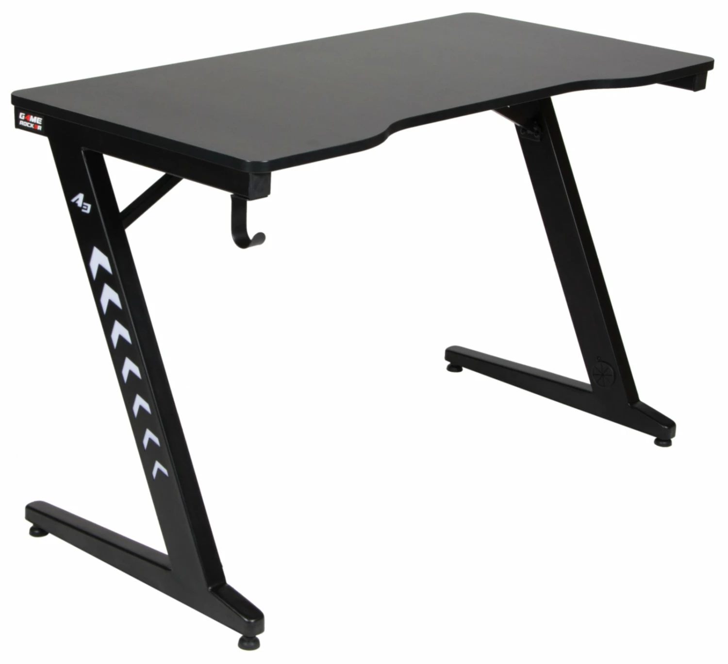 Gamertisch GAME-ROCKER GT-20 No. 2 - schwarz - LED-Beleuchtung 4 Gamertisch GAME-ROCKER GT-20 No. 2 - schwarz - LED-Beleuchtung – Bild 2