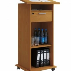 Stehpult MEETA - Buche - 120 cm hoch