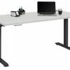 Schreibtisch EDJUST - platingrau-anthrazit - höhenverstellbar - 175x80 cm 2 Schreibtisch EDJUST - platingrau-anthrazit - höhenverstellbar - 175x80 cm -Günstiges Büro Geschäft 9004813100 1600Wx1600H