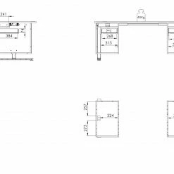 Schreibtisch EDJUST - Riviera Eiche - höhenverstellbar - 2 Container - 175x80 cm 9 Schreibtisch EDJUST - Riviera Eiche - höhenverstellbar - 2 Container - 175x80 cm -Günstiges Büro Geschäft 9004819100 04 1600Wx1600H