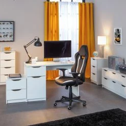 Kommode WESTPHALEN - weiß - 41 cm -Günstiges Büro Geschäft 9004829300 03 1600Wx1600H