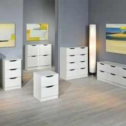 Kommode WESTPHALEN - weiß - 122 cm -Günstiges Büro Geschäft 9004829600 04 1600Wx1600H