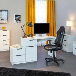Kommode WESTPHALEN - weiß - 92 cm -Günstiges Büro Geschäft 9004829700 03 1600Wx1600H