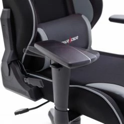 DXRacer Gaming Stuhl OH RW86 NG - schwarz-grau - Lederoptik -Günstiges Büro Geschäft 9005159500 04 1600Wx1600H