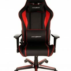 DXRacer Gaming Stuhl OH/PG08/NR - schwarz-rot - Lederoptik