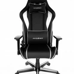 DXRacer Gaming Stuhl OH/PG08/NW - schwarz-weiß - Lederoptik