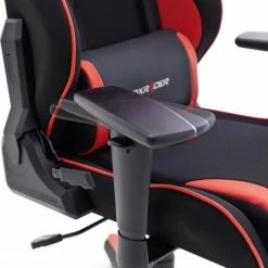 DXRacer Gaming Stuhl OH RW86 NR - schwarz-rot - Lederoptik -Günstiges Büro Geschäft 9005160400 04 1600Wx1600H
