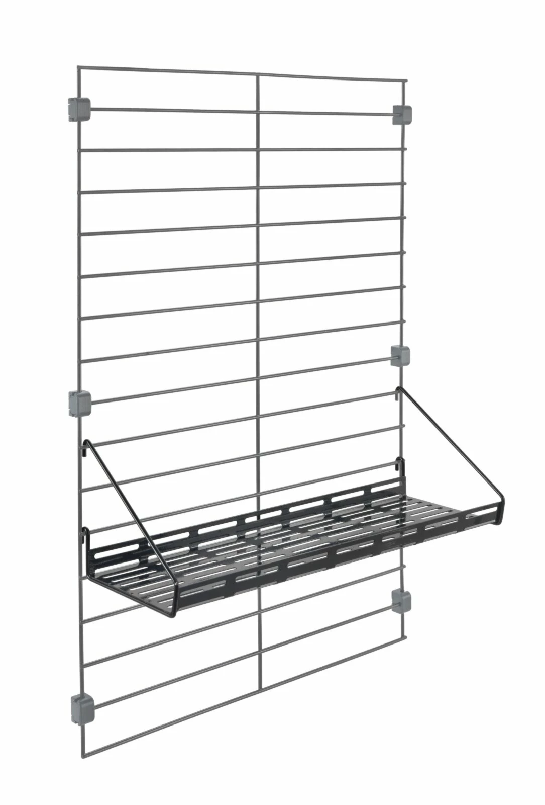 Ablage - Stahl - schwarz - groß - 45x15 cm 4 Ablage - Stahl - schwarz - groß - 45x15 cm – Bild 2