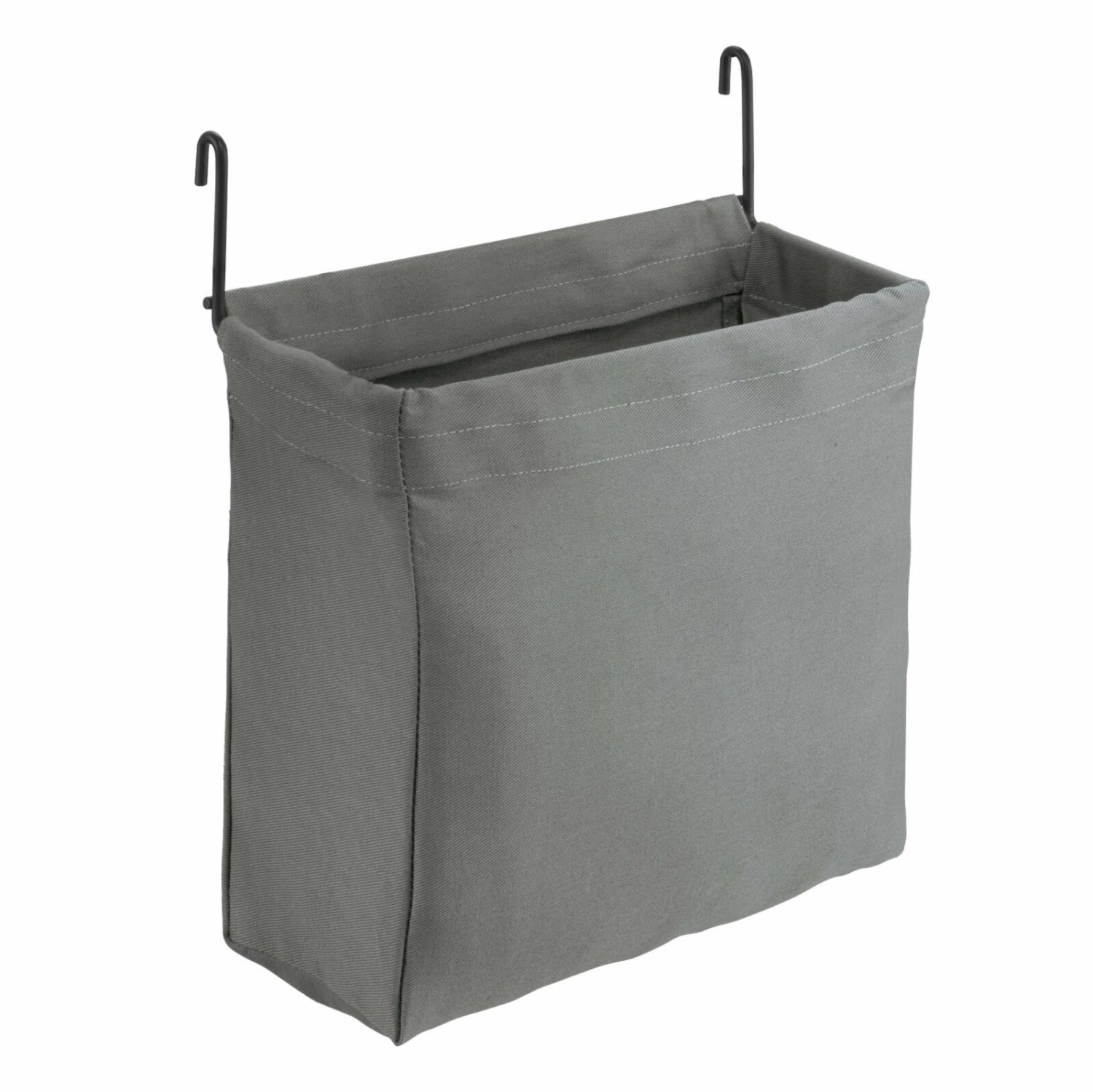 Textil-Tasche - Baumwolle - grau - 21x24 cm 3 Textil-Tasche - Baumwolle - grau - 21x24 cm