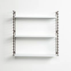 Bücherregal - weiß-bronze - 3 Ablagen - 70 cm -Günstiges Büro Geschäft 9005170200 03 1600Wx1600H