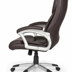 Chefsessel - braun-schwarz - Lederoptik - mit Armlehnen -Günstiges Büro Geschäft 9005259300 02 1600Wx1600H