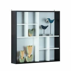 Kollektor DECEM - schwarz-weiß - 70 cm breit -Günstiges Büro Geschäft 9005268100 04 1600Wx1600H