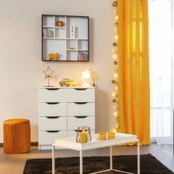 Kollektor DECEM - schwarz-weiß - 70 cm breit -Günstiges Büro Geschäft 9005268100 1600Wx1600H