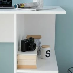 Computertisch - weiß - Holz - 82 cm breit -Günstiges Büro Geschäft 9005270300 04 1600Wx1600H