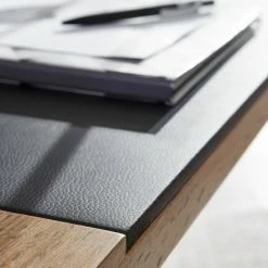 Schreibtisch - braun-schwarz - 140 cm 9 Schreibtisch - braun-schwarz - 140 cm -Günstiges Büro Geschäft 9005270600 04 1600Wx1600H