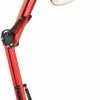 Schreibtischlampe - rot - verstellbar