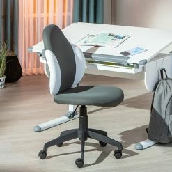 Kinderstuhl JESSI - dunkelgrau-weiß - höhenverstellbar 13 Kinderstuhl JESSI - dunkelgrau-weiß - höhenverstellbar -Günstiges Büro Geschäft 9005355600 04 1600Wx1600H