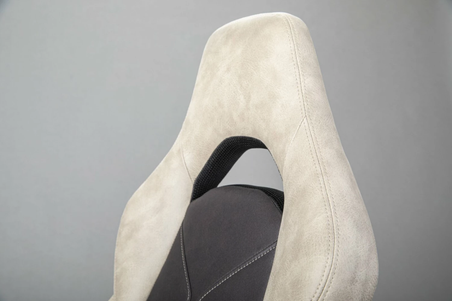 Gamingstuhl - grau-schwarz - Lederoptik 6 Gamingstuhl - grau-schwarz - Lederoptik – Bild 4