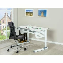 Schreibtisch SKALARE - weiß - 110x68 cm -Günstiges Büro Geschäft 9005356000 07 1600Wx1600H