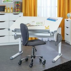 Schreibtisch STUDARE - weiß - 110x68 cm -Günstiges Büro Geschäft 9005356100 04 1600Wx1600H