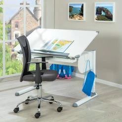 Schreibtisch STUDARE - weiß - 110x68 cm -Günstiges Büro Geschäft 9005356100 09 1600Wx1600H