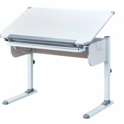 Schreibtisch STUDARE - weiß - 110x68 cm